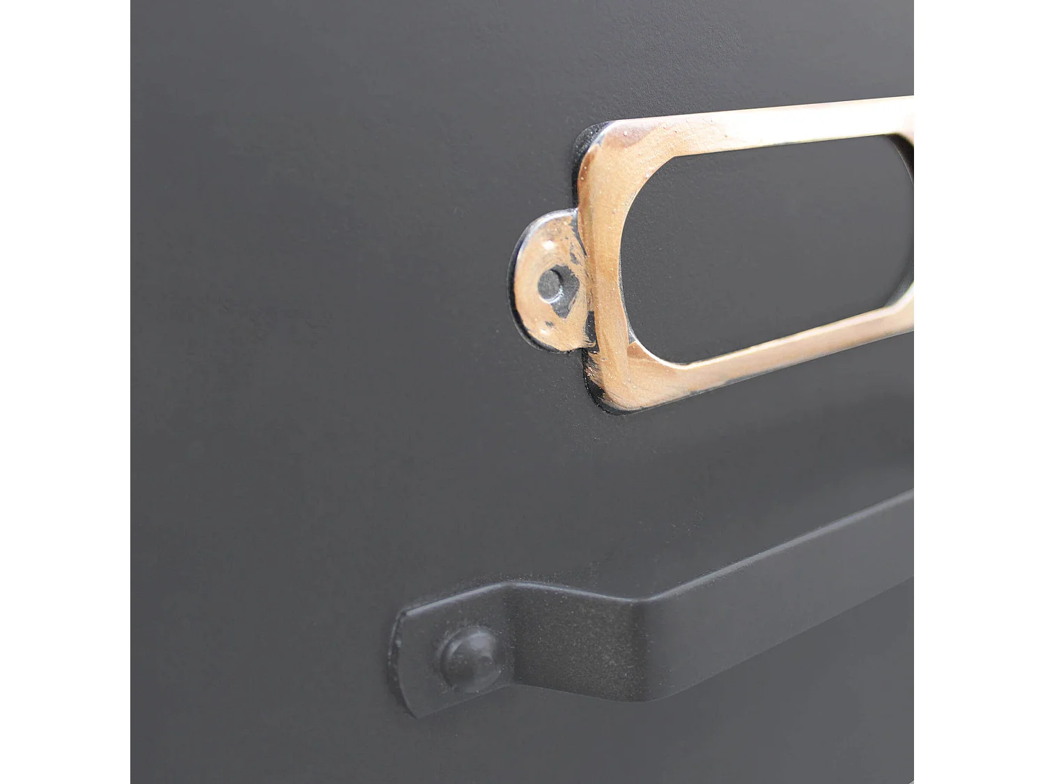 MilaniHome.it - madia industrial in metallo cm 164,5x40x74,5 hdi coloreMarrone