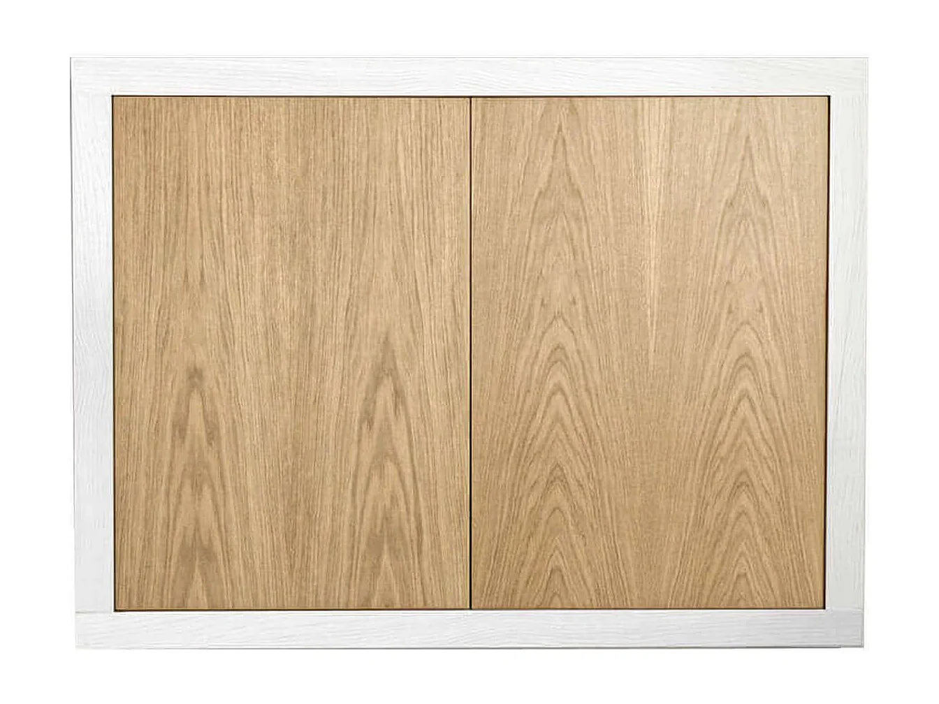 MilaniHome.it - Mobile Base Cm 110x45x85H Naturale E Bianco Con Decoro Per Cucina Sala Da Pranzo Salotto Soggiorno Camera Da Letto Ufficiodi coloreBianco