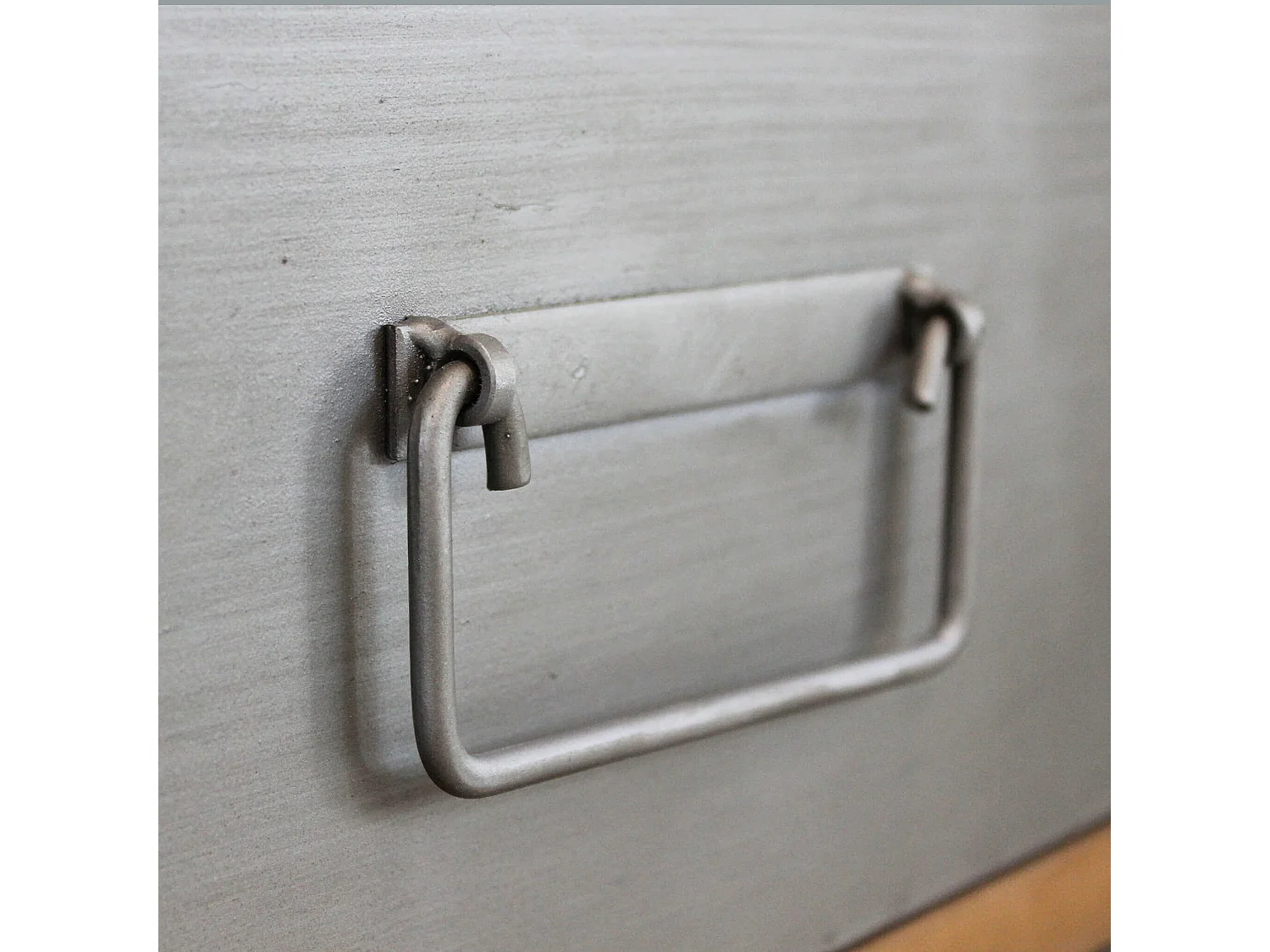 MilaniHome.it - madia in legno e metallo per salotto soggiorno cucina di design industrial cm 89x42,5x76,8 hdi coloreMarrone