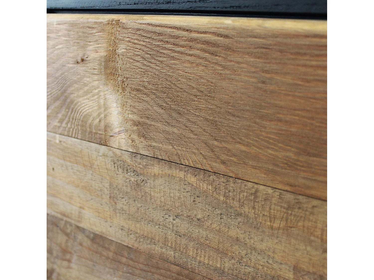 MilaniHome.it - credenza in legno massiccio di design moderno industrial cm 100 x 40 x 131 hdi coloreMarrone