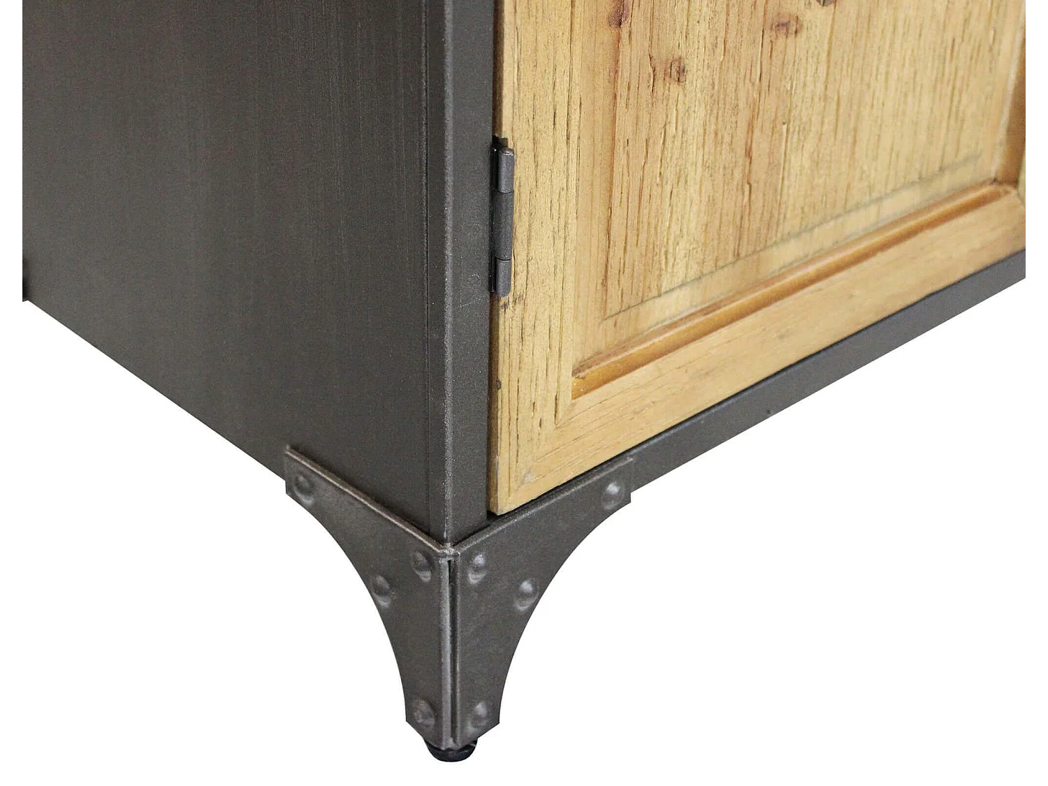 MilaniHome.it - credenza industrial cm 78,5x41,5x175 hdi coloreMarrone