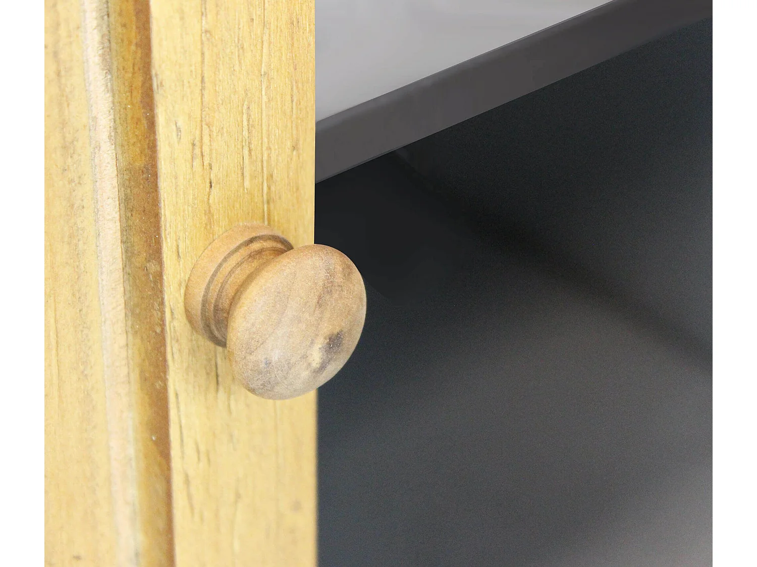 MilaniHome.it - credenza industrial cm 78,5x41,5x175 hdi coloreMarrone