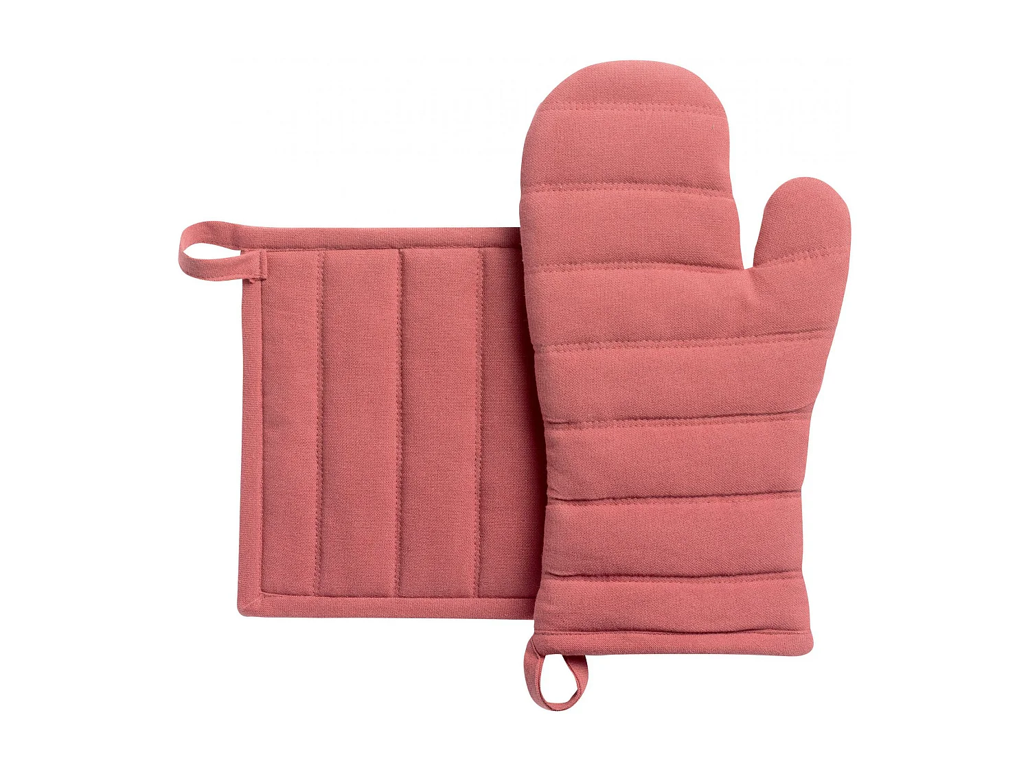 Guanto da cucina e presina riciclati Jona Palissandro 15 x 30 cm