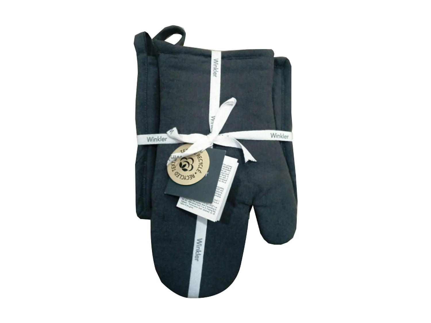 Luva de cozinha e Pegador reciclado Jona Camelo 15 x 30 cm