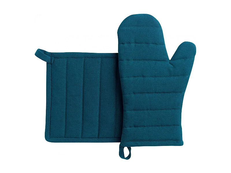 Luva de cozinha e Pegador reciclado Jona Pavão 15 x 30 cm