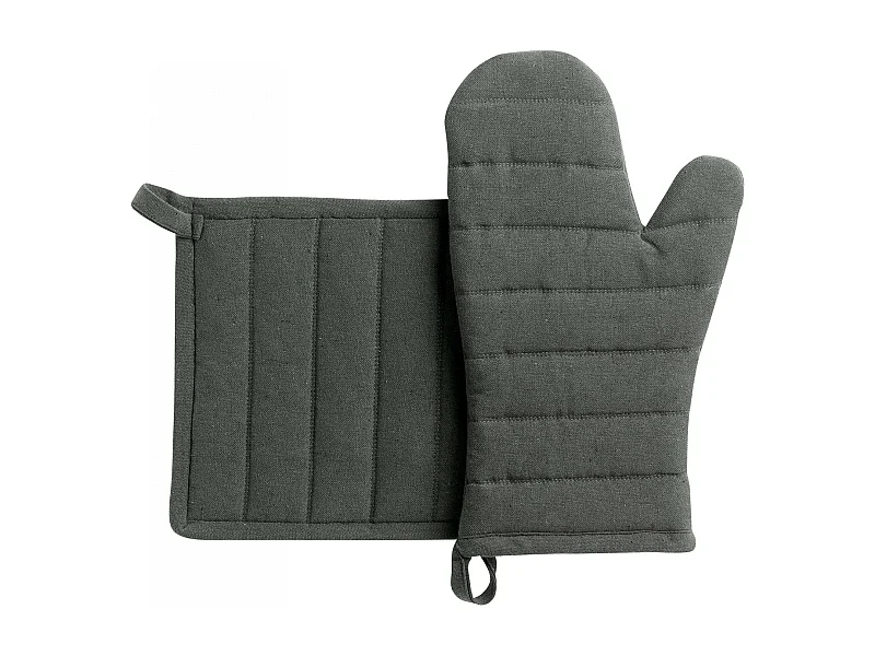 Guante de cocina y manopla reciclada Jona Ámbar 15 x 30 cm