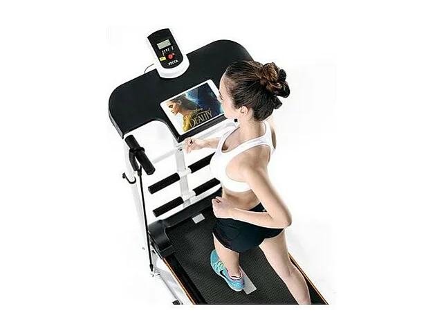 Tapis De Course Multifonctions Et Pliable Noir 1555 De La Marque Jocca