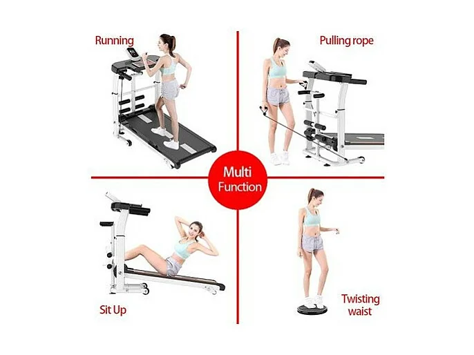 Tapis De Course Multifonctions Et Pliable Noir 1555 De La Marque Jocca