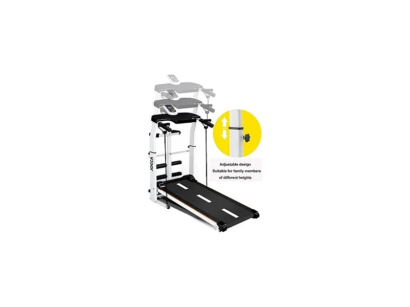 Tapis De Course Multifonctions Et Pliable Noir 1555 De La Marque Jocca