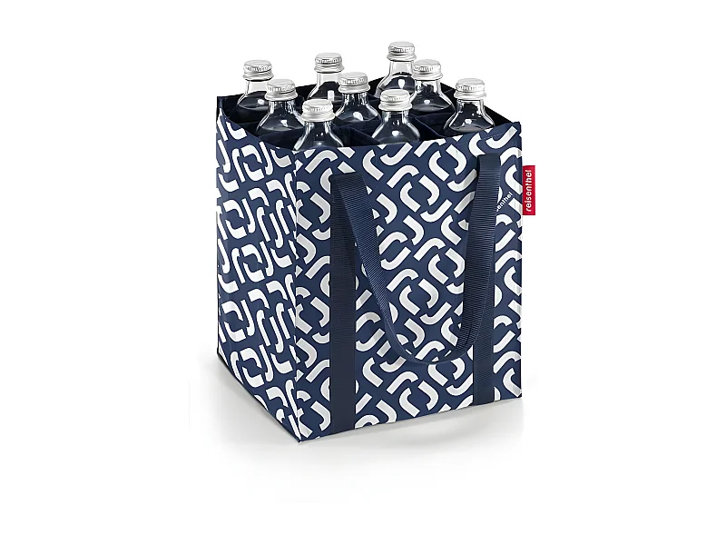 Sac à bouteilles 9 compartiments Signature Navy