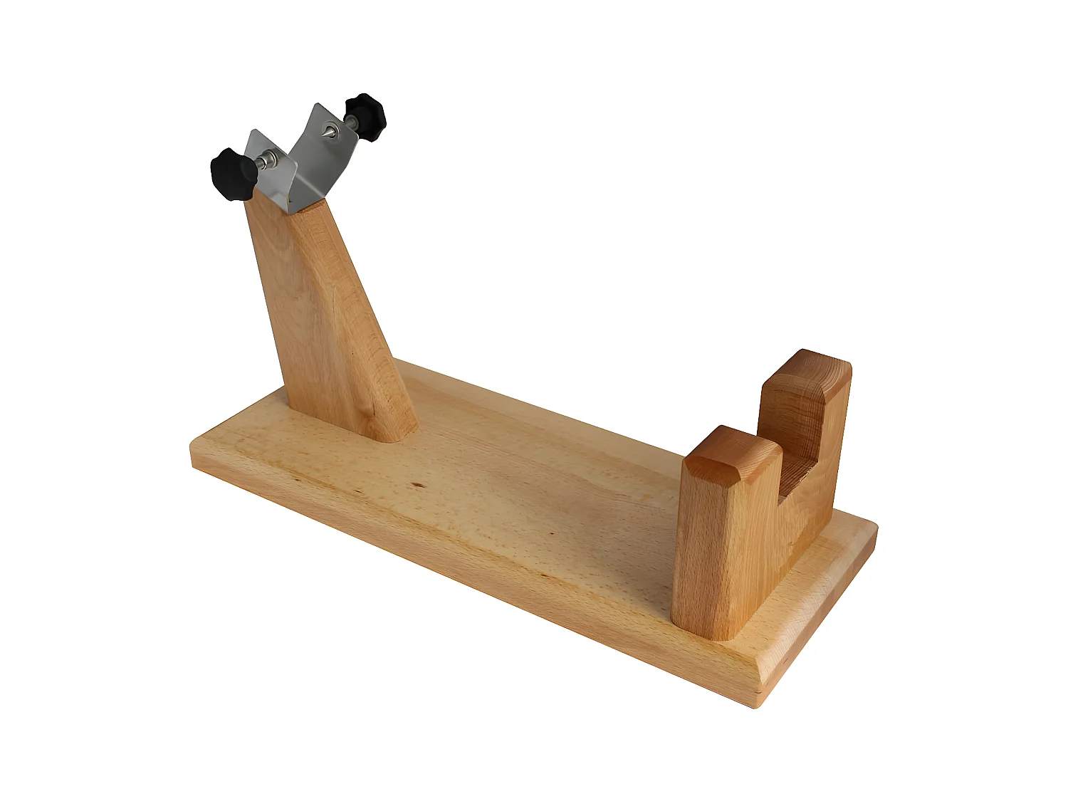 Support à jambon en bois de hêtre 50x20x22.5 cm