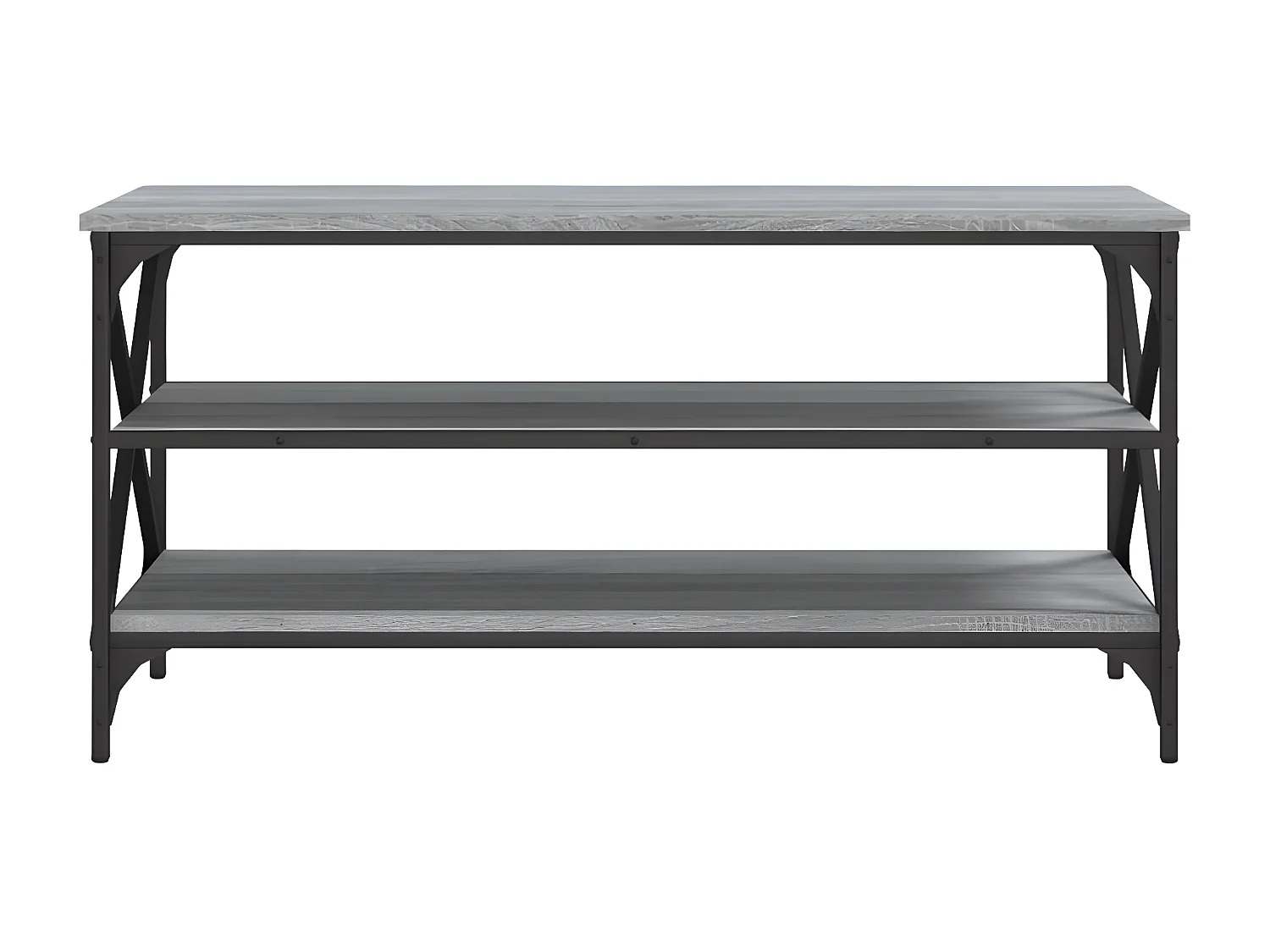 Meuble TV Sonoma gris 100x40x50 Bois d'ingénierie