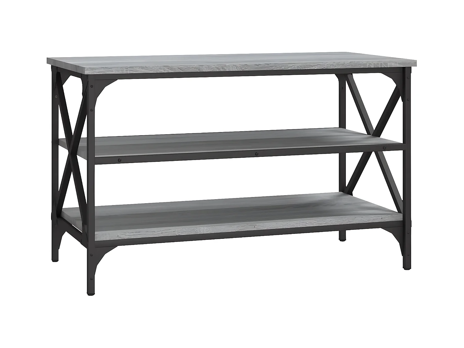Meuble TV Sonoma gris 80x40x50 Bois d'ingénierie