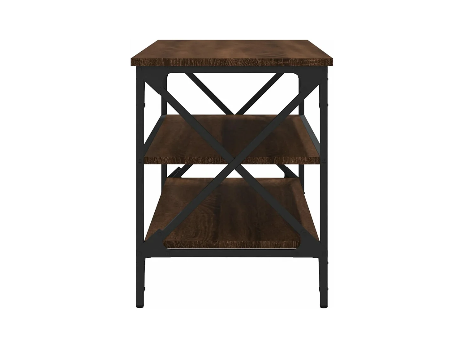 Meuble TV Chêne marron 100x40x50 Bois d'ingénierie