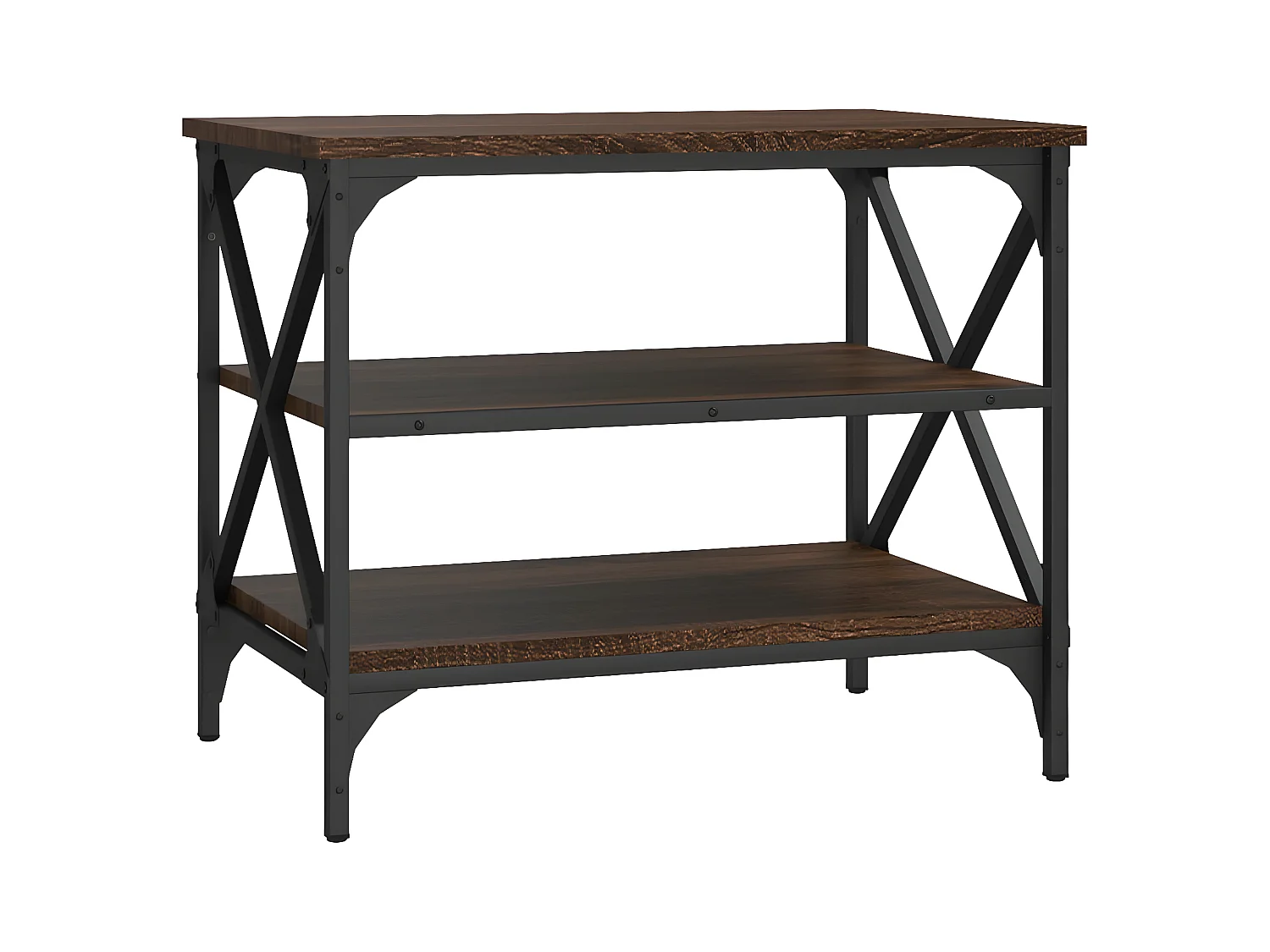Meuble TV Chêne marron 60x40x50 Bois d'ingénierie