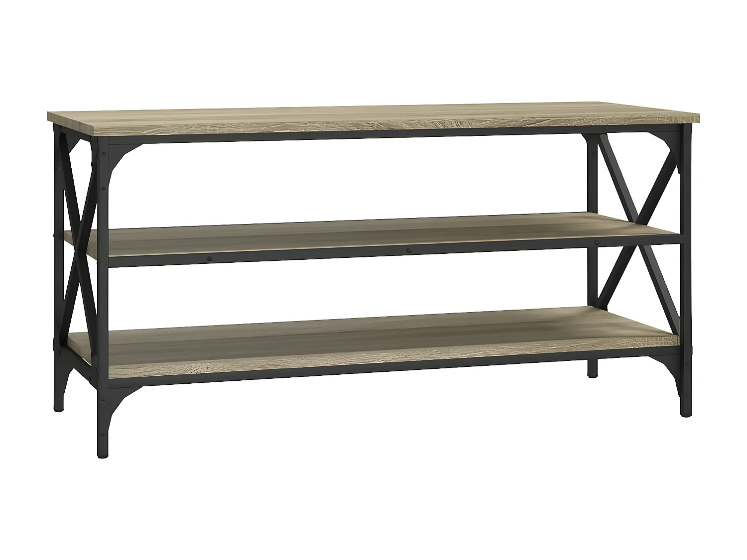 Meuble TV Chêne sonoma 100x40x50 Bois d'ingénierie