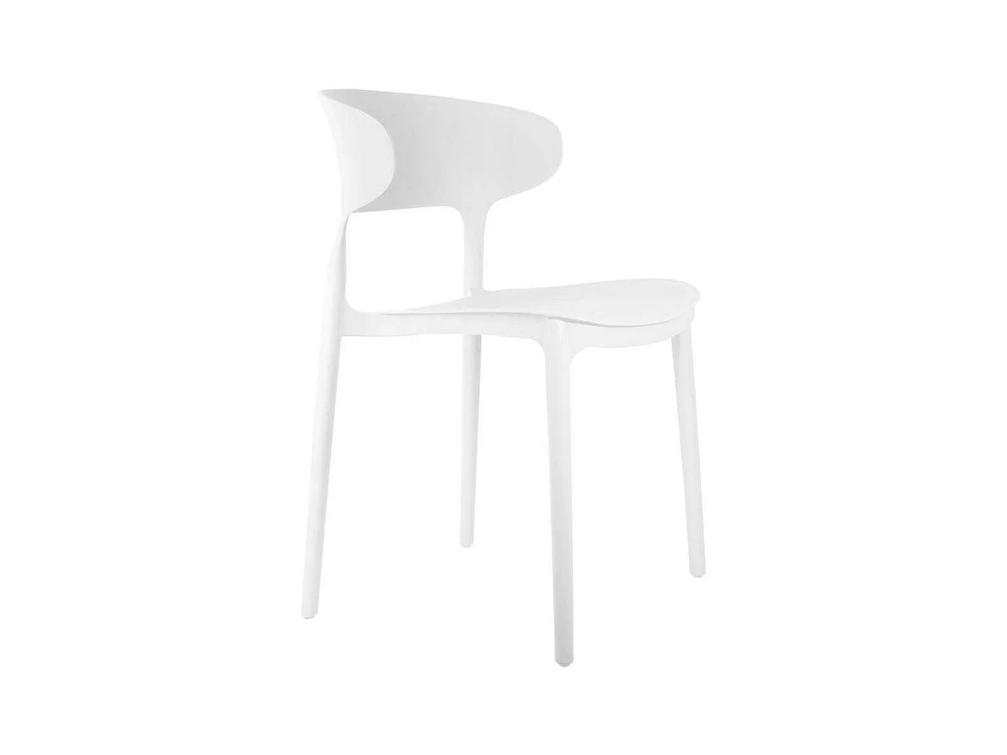 Fauteuil coloré en polypropylène Fain