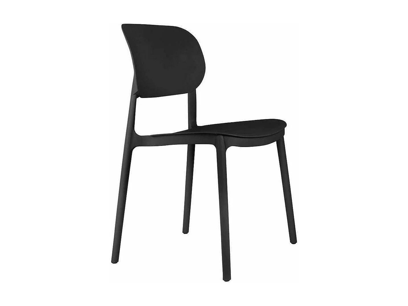 Chaise colorée en polypropylène Cheer