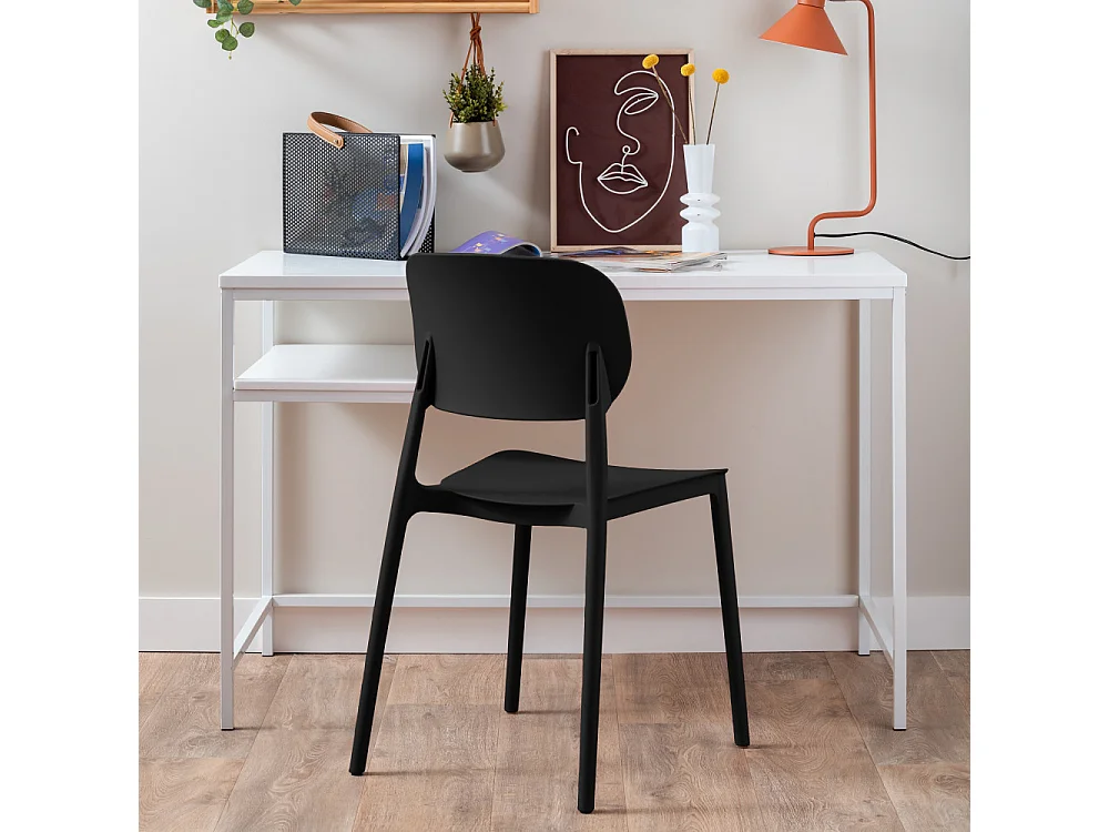 Chaise colorée en polypropylène Cheer