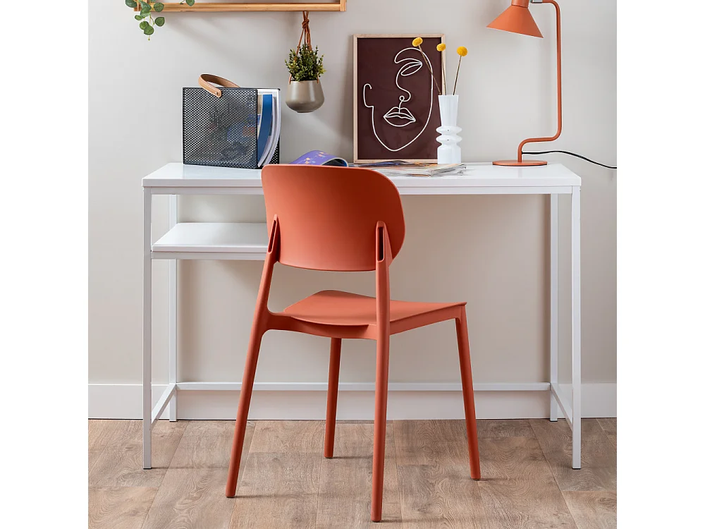 Chaise colorée en polypropylène Cheer