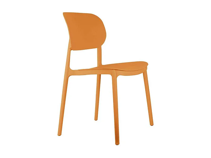 Chaise colorée en polypropylène Cheer