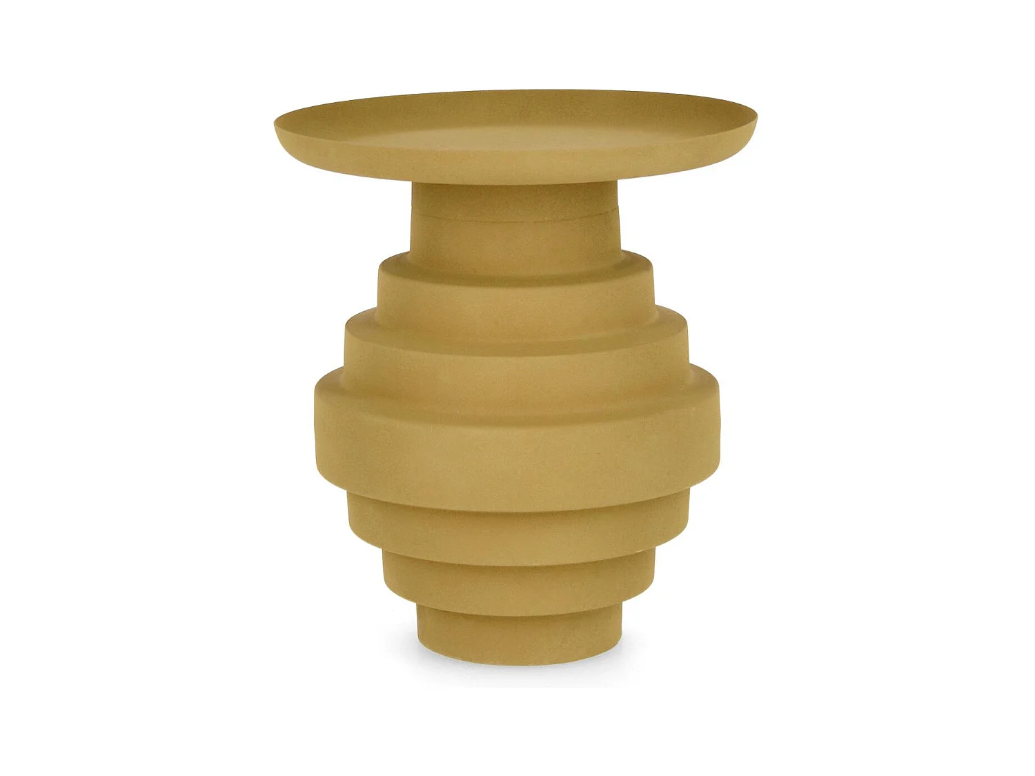 Table basse ronde design en métal coloré D36 - MARLO