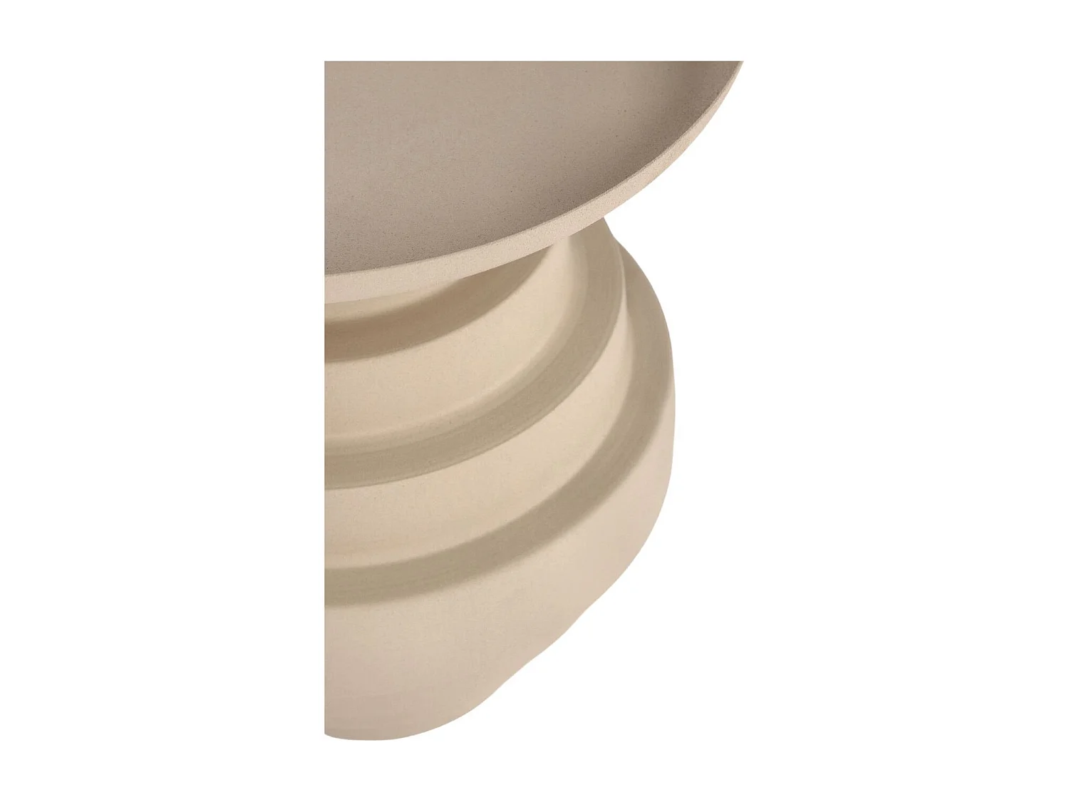 Table basse ronde design en métal coloré D36 - MARLO