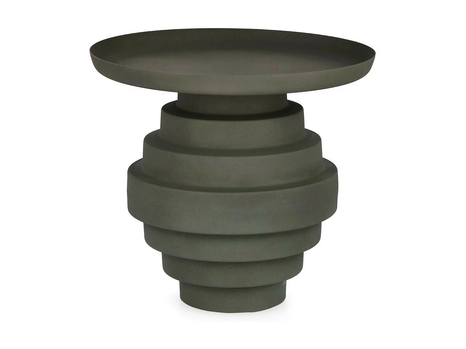 Table basse ronde design en métal coloré D40 - MARLO