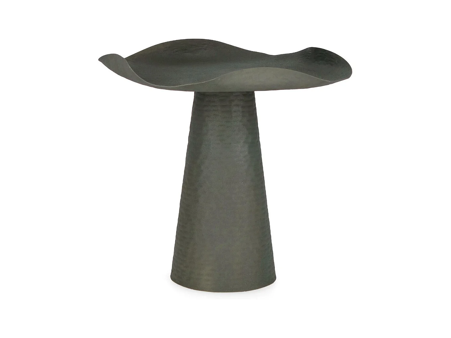 Table basse ronde design en métal coloré D41 - ALETH