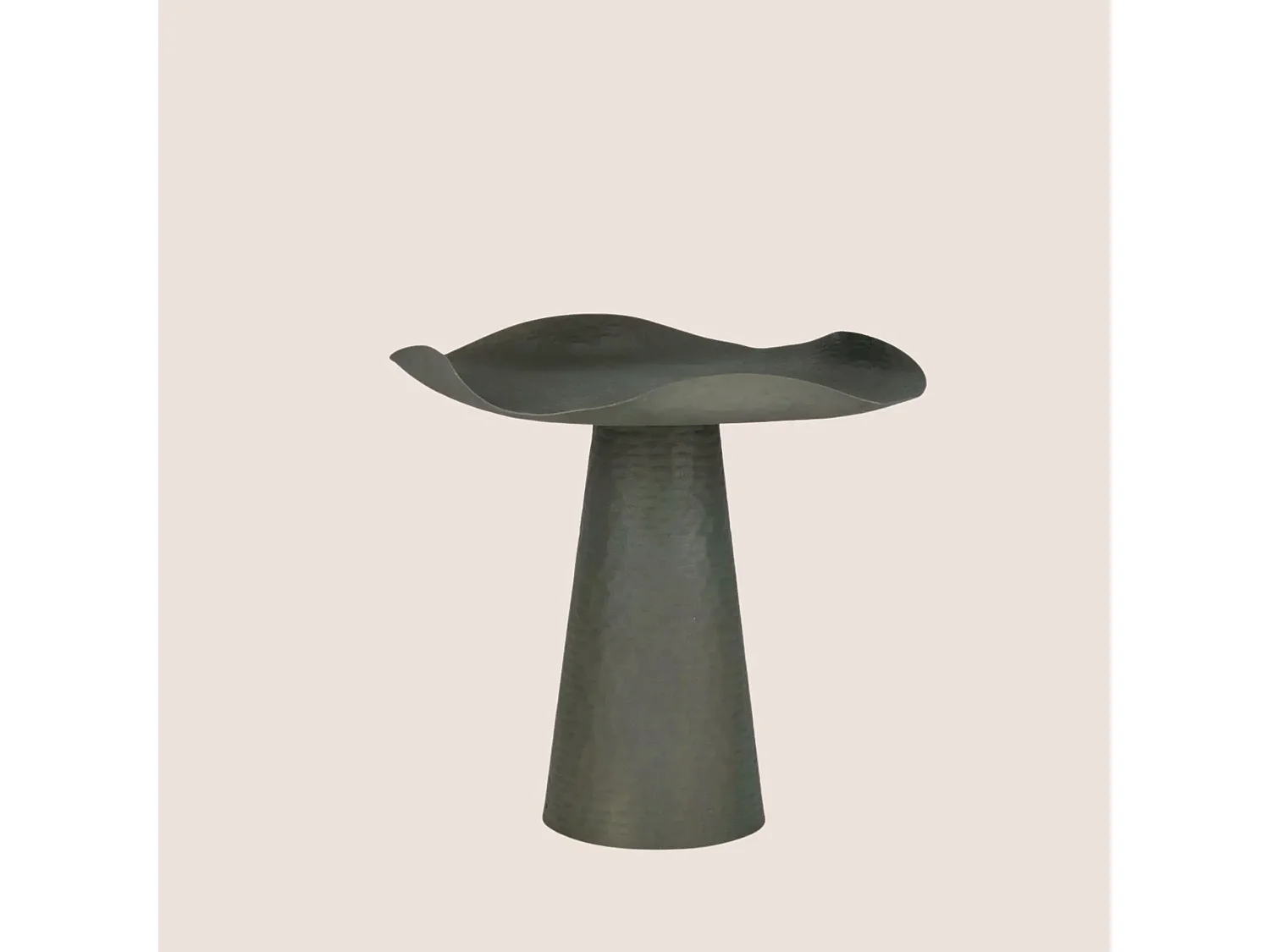 Table basse ronde design en métal coloré D41 - ALETH