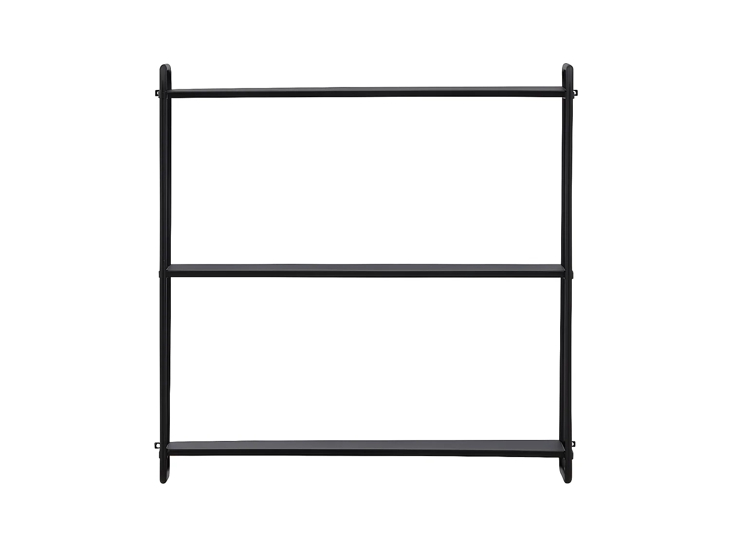 Étagère Murale en Métal "Lyon" 62cm Noir