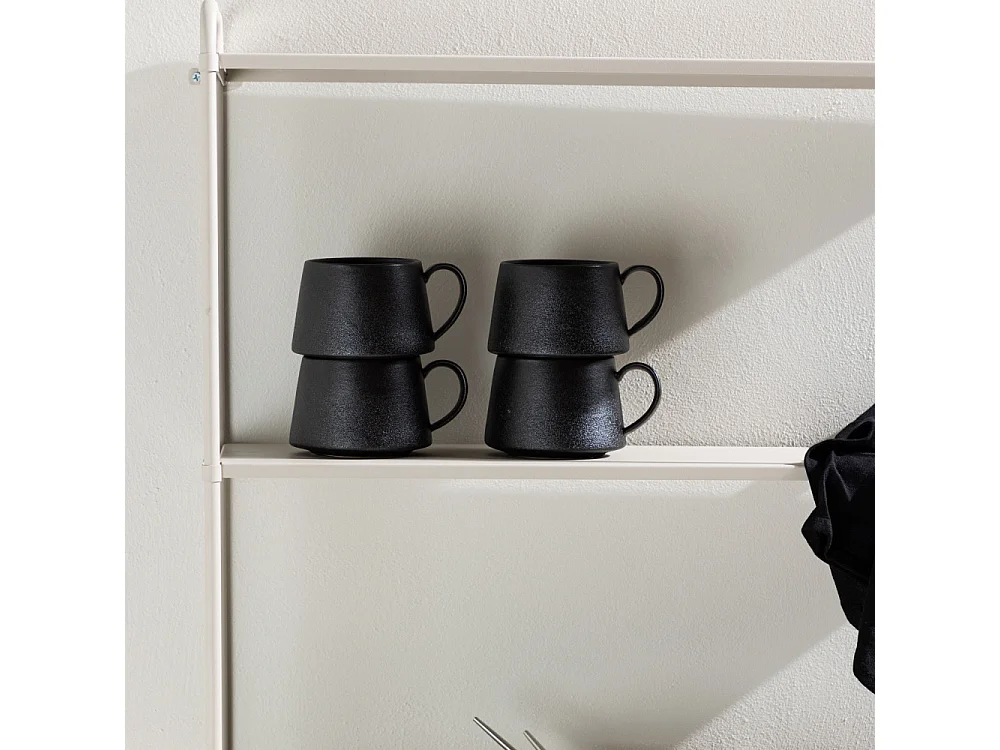 Étagère Murale en Métal "Lyon" 62cm Beige