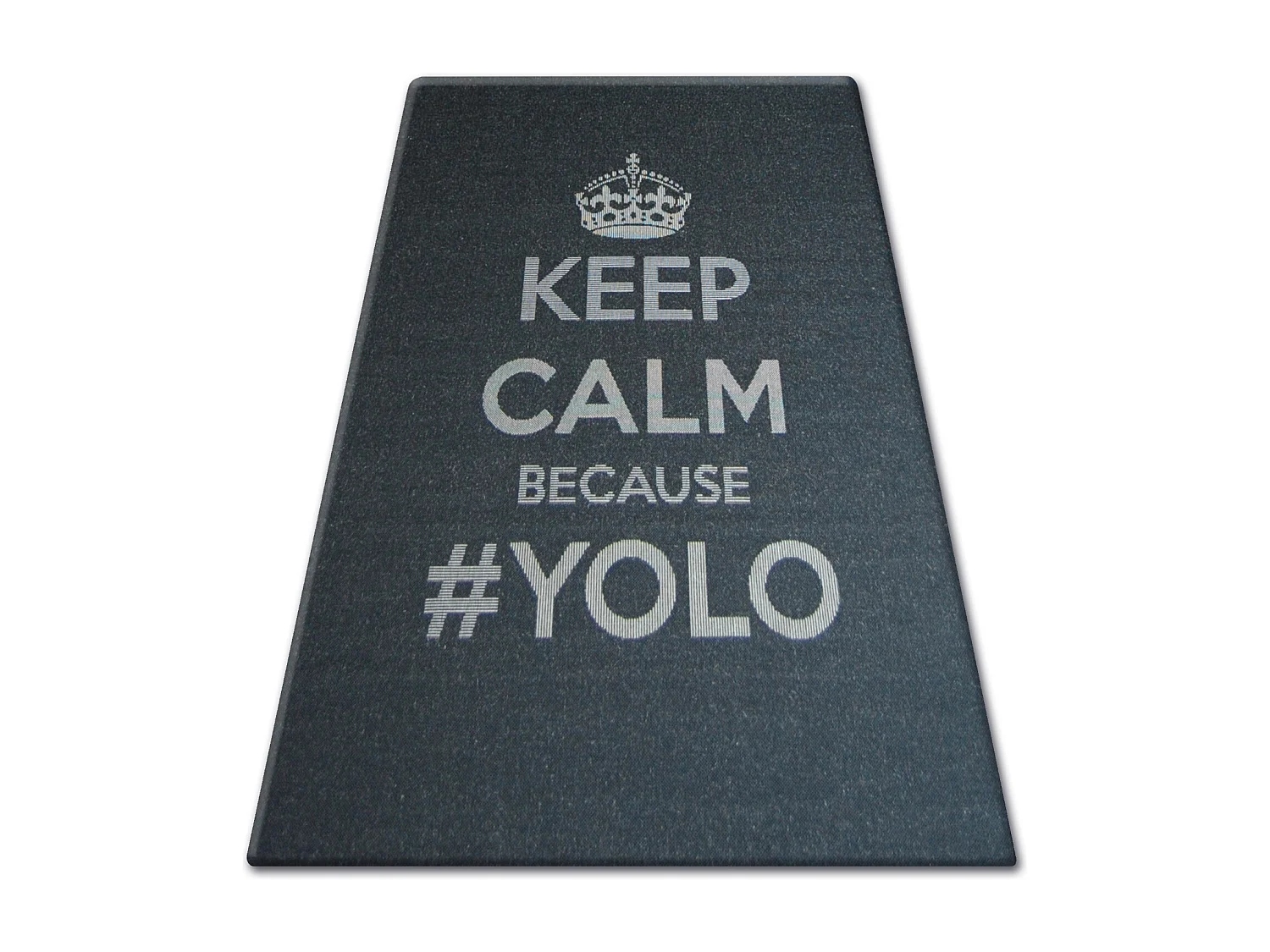 TEPPICH SIZAL FLOORLUX 20276 YOLO schwarz / silbern 200x290 cm