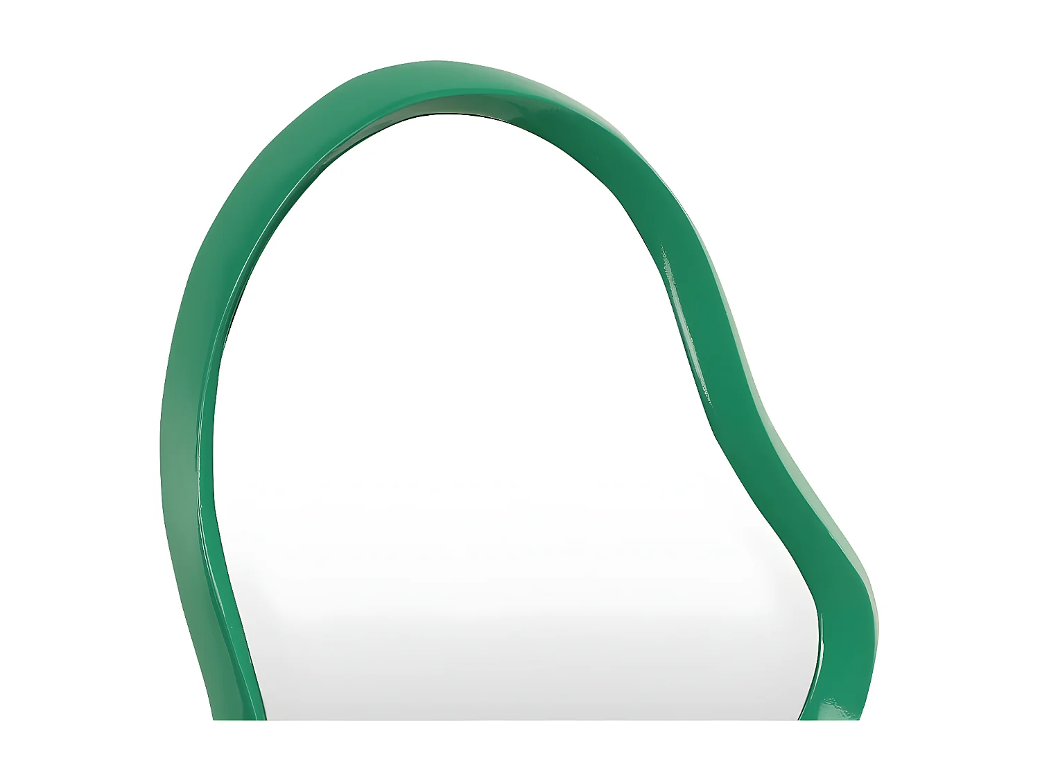 Parma - Miroir de forme organique 33x63cm - Vert