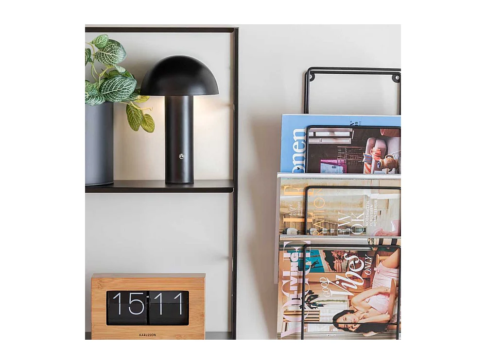 Tischlampe Fuego - Schwarz