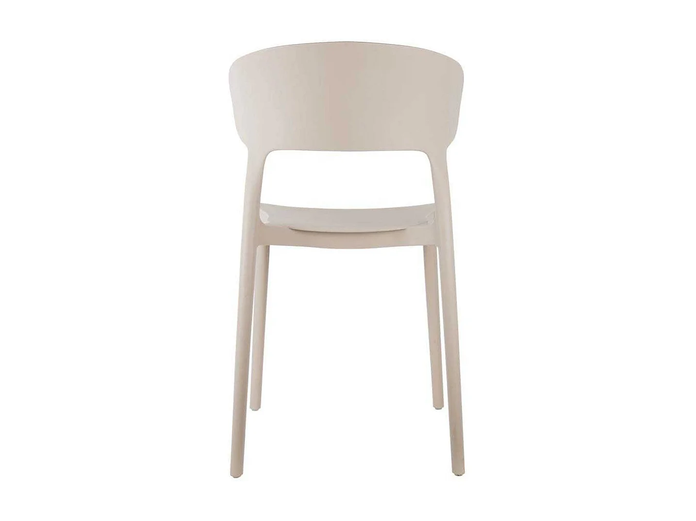 Fauteuil coloré en polypropylène Fain