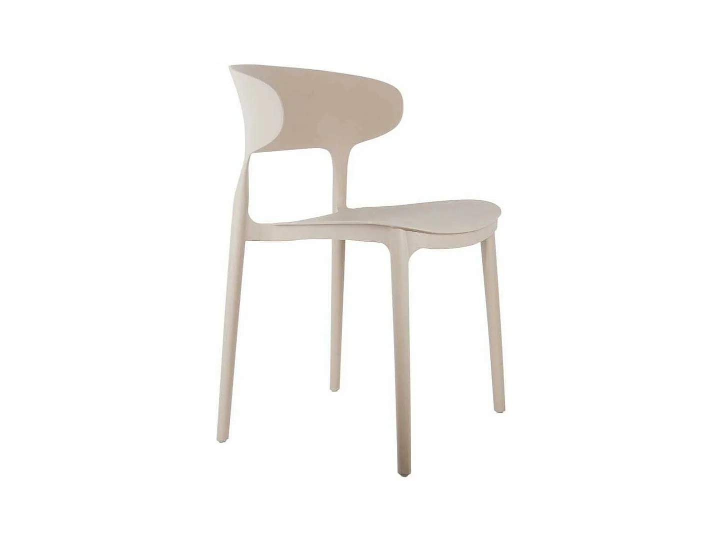 Fauteuil coloré en polypropylène Fain