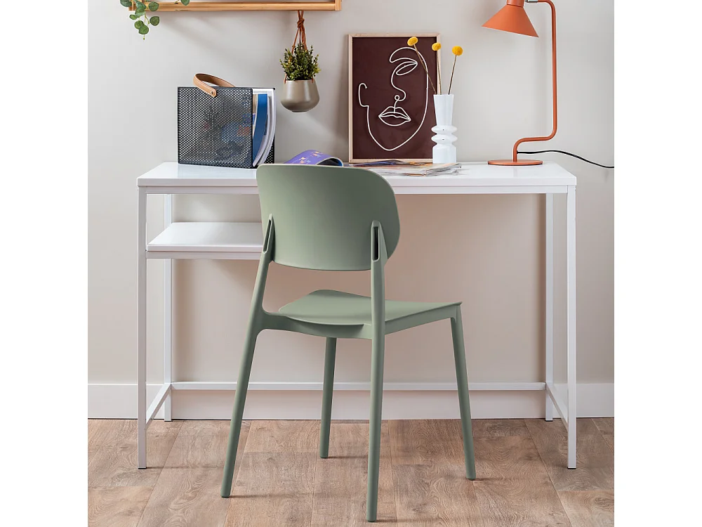 Chaise colorée en polypropylène Cheer