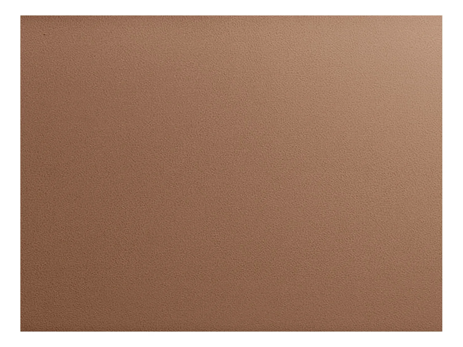 Canapé d'angle gauche convertible en tissu effet cuir marron AMELIA