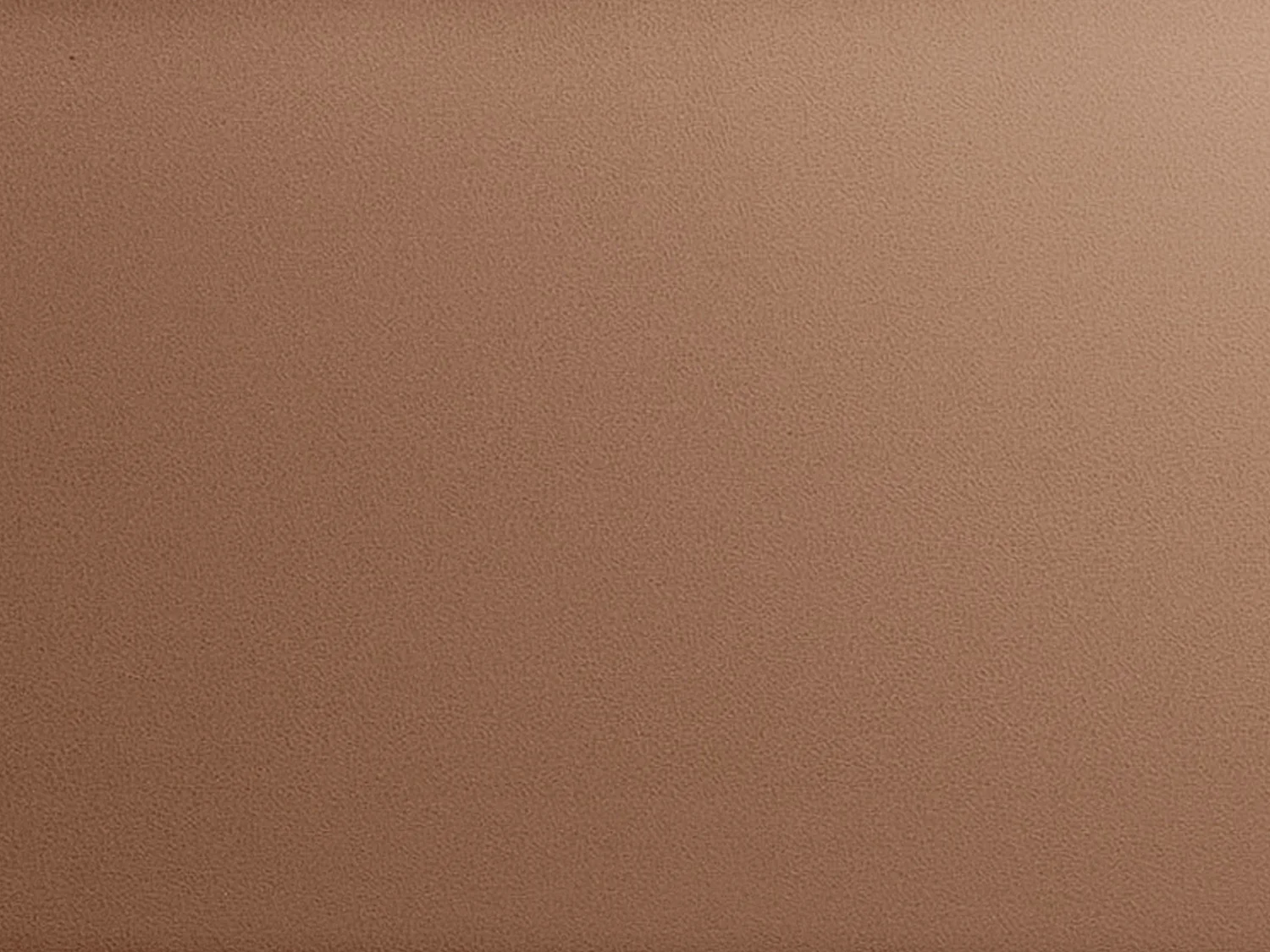 Canapé d'angle gauche convertible en tissu effet cuir marron AMELIA