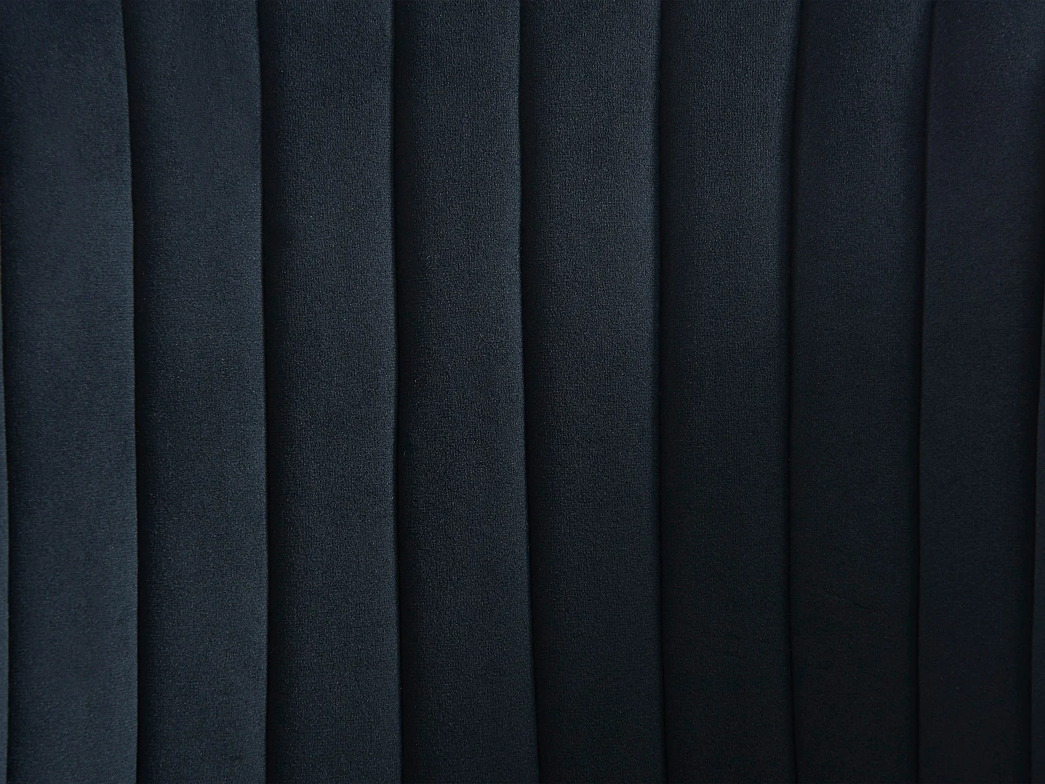 Lot de 6 chaises en velours et métal doré - Noir - MADOLIA de Pascal MORABITO