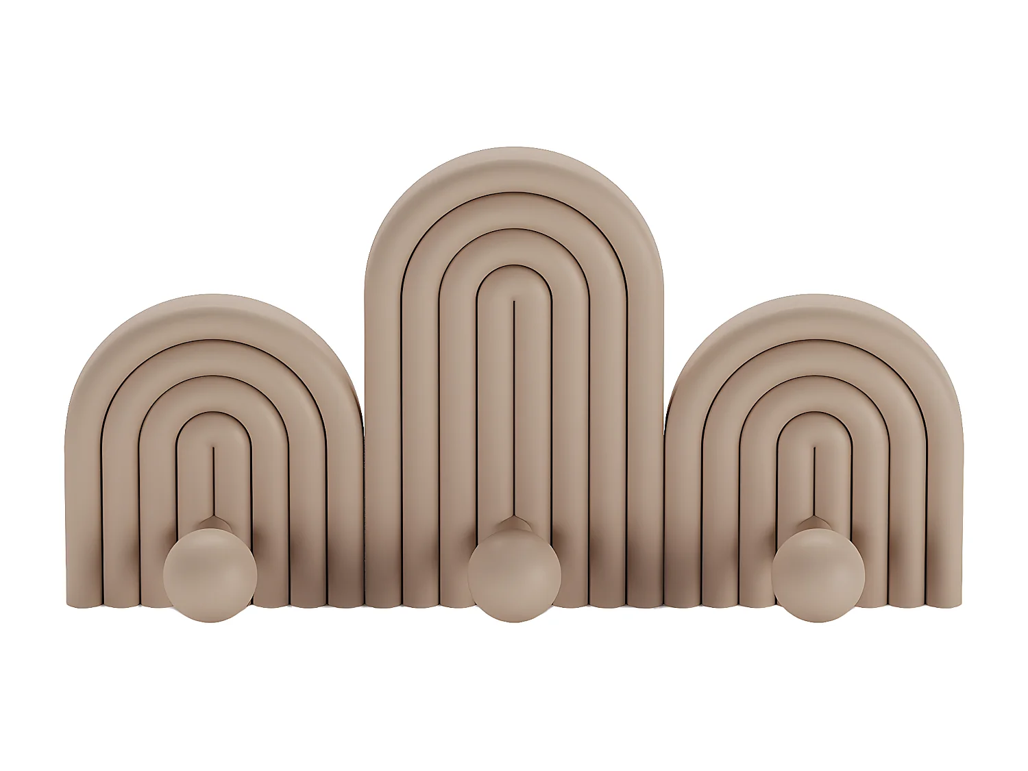 ACAPULCO - Patère murale 3 crochets