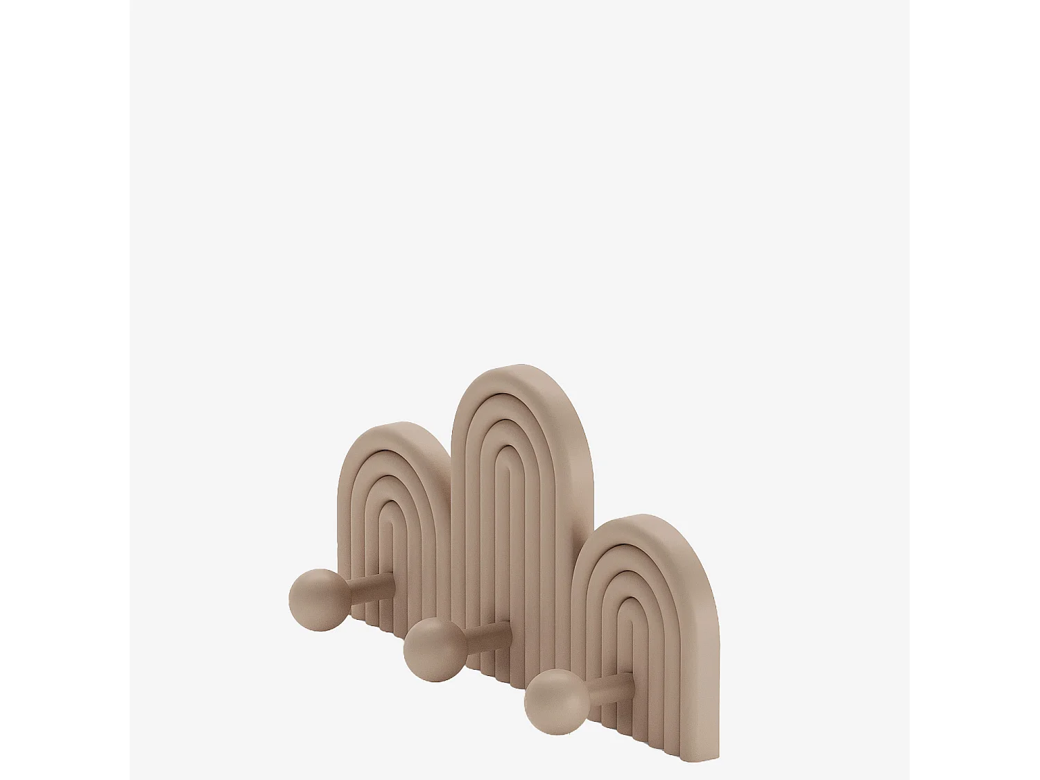 ACAPULCO - Patère murale 3 crochets