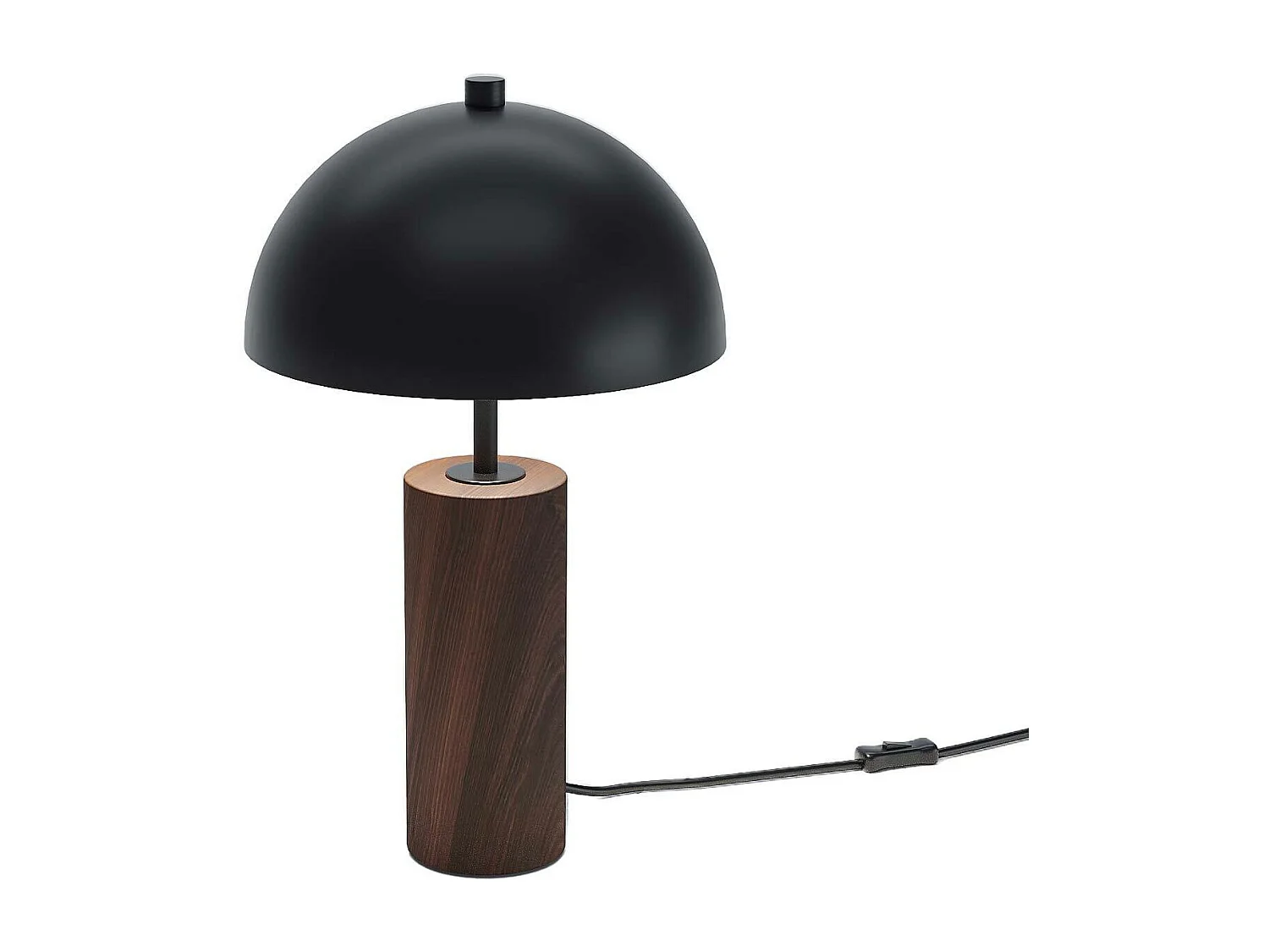 ROUSSEAU - Lampe à poser en bois et métal