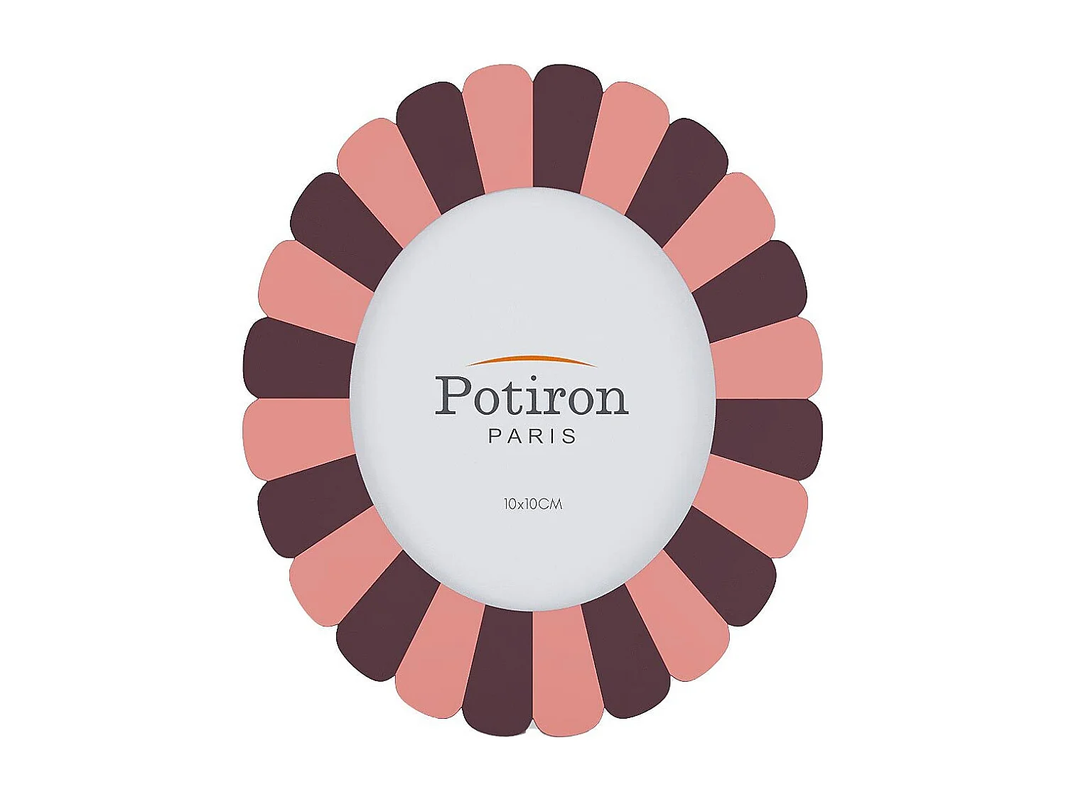 VENDOME PETIT - Petit cadre photo à poser ovale rose