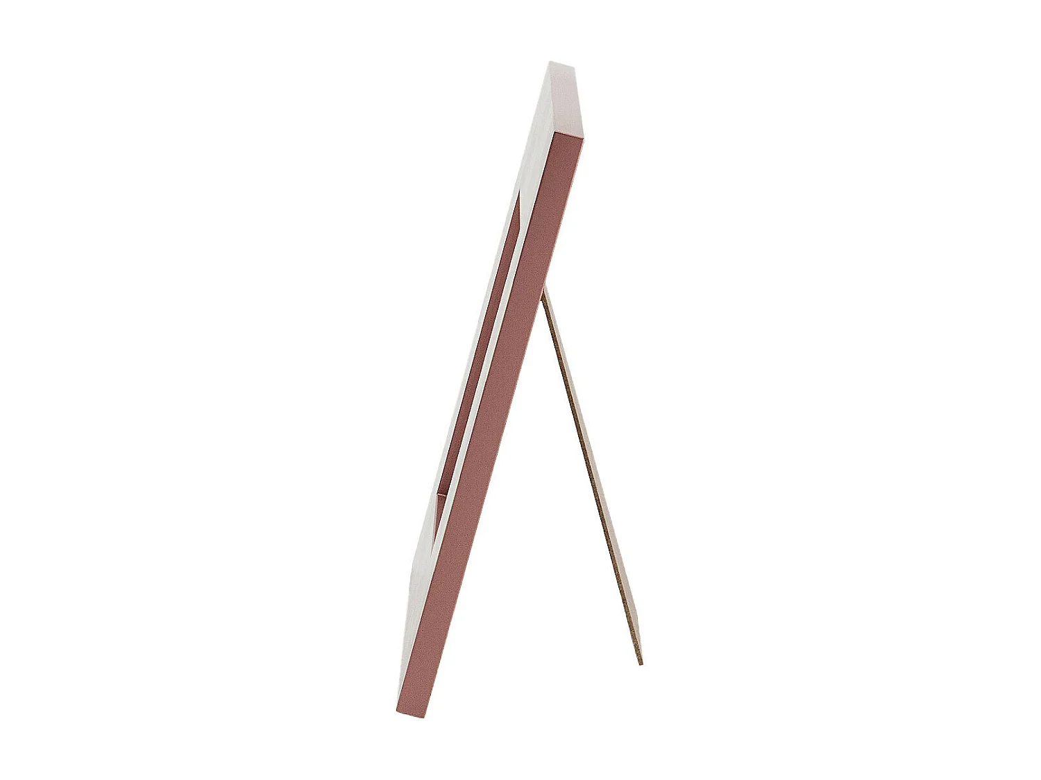 SYDNEY - Cadre photo design à damier couleur pêche