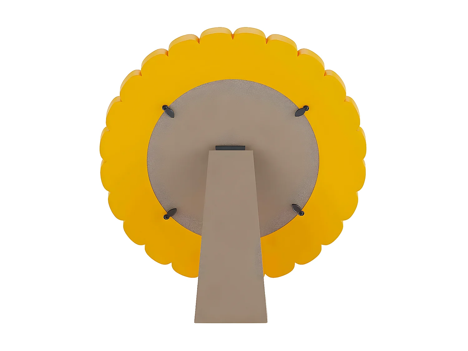 VENDOME PETIT - Petit cadre photo à poser ovale jaune