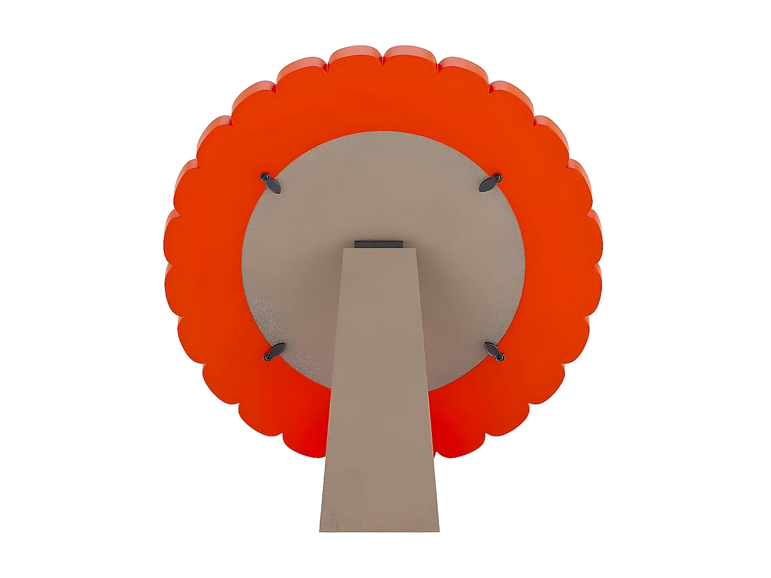 VENDOME PETIT - Petit cadre photo à poser ovale rouge