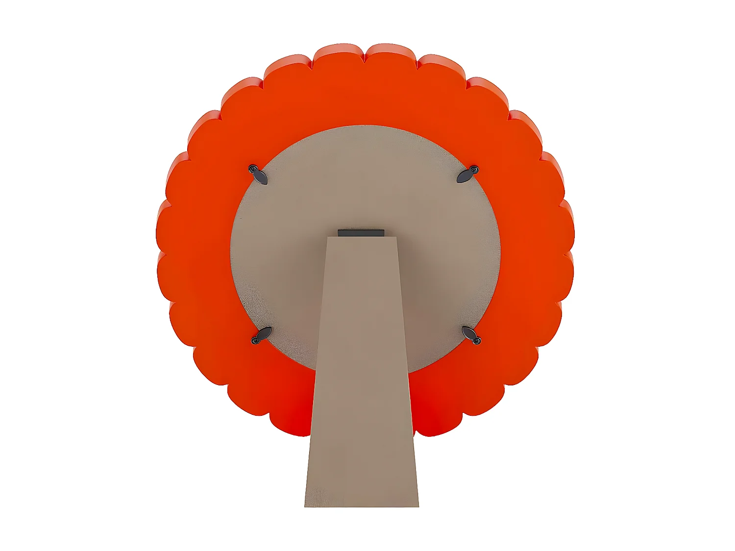 VENDOME PETIT - Petit cadre photo à poser ovale rouge