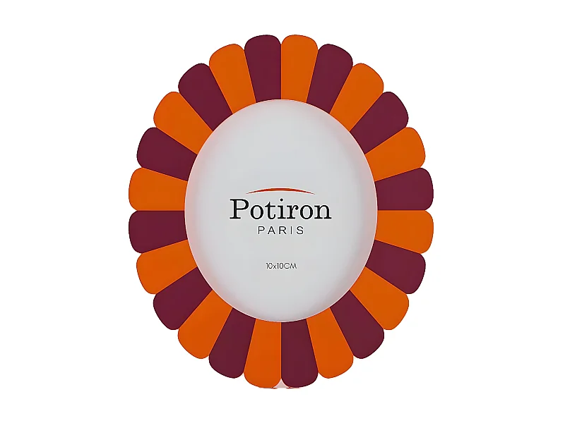 VENDOME - Cadre photo à poser ovale rouge